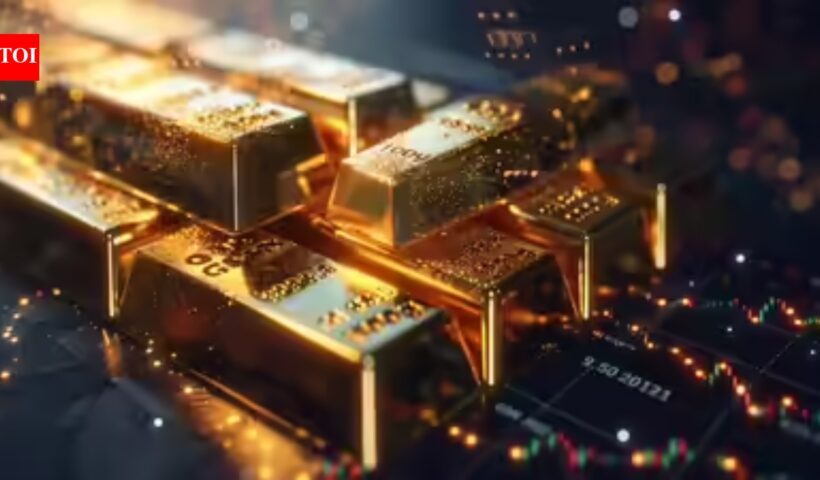 उच्च पैदावार, मजबूत डॉलर वजन के कारण सोना 1.4% गिर गया