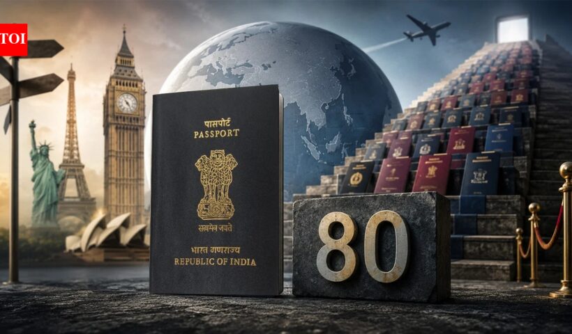 सबसे बड़ी अर्थव्यवस्थाओं में से एक, भारत दुनिया के शीर्ष 50 सबसे शक्तिशाली पासपोर्टों में क्यों शामिल नहीं है?